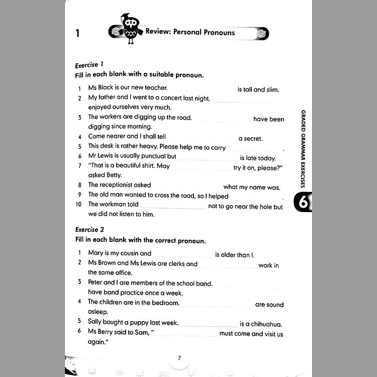 Graded Grammar Exercises 6 - Ảnh 3