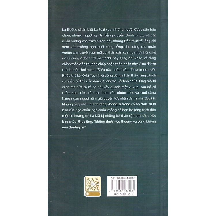 Étienne De La Boétie - Luận về sự tự nguyện nô lệ của con người - Ảnh 2