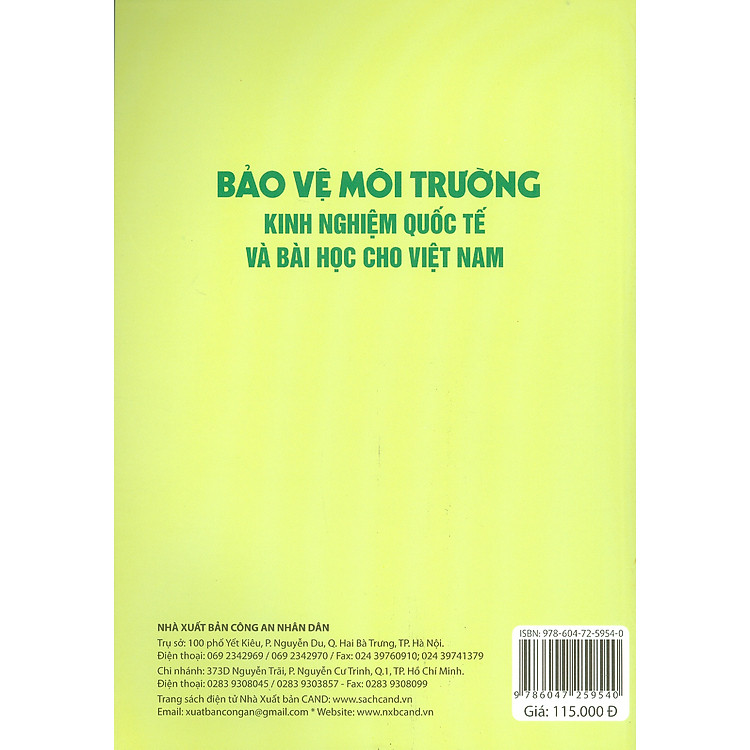 Bảo Vệ Môi Trường Kinh Nghiệm Quốc Tế Và Bài Học Cho Việt Nam - Ảnh 2