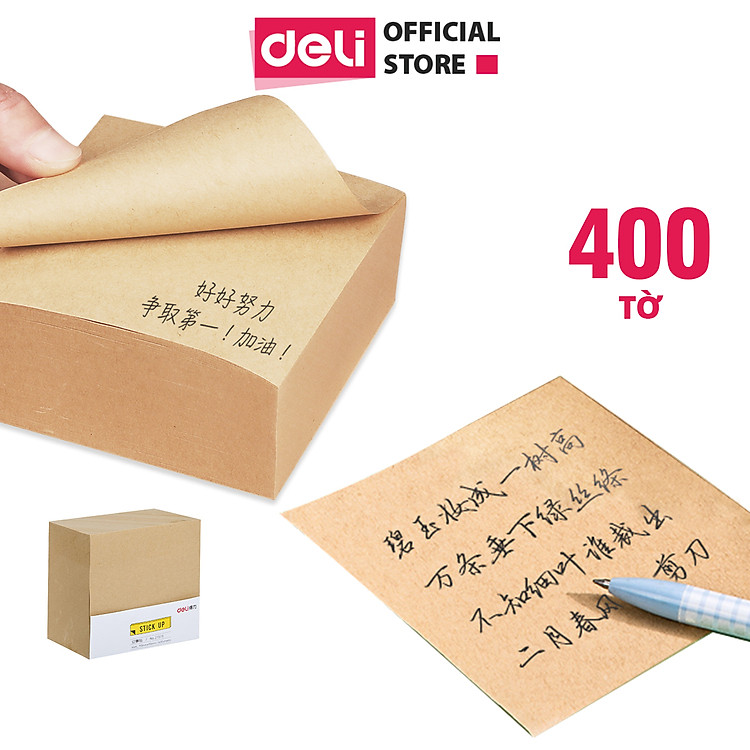 Giấy nhắn văn phòng Deli (400 tờ)