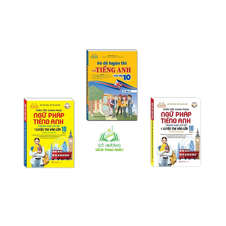 Bộ đề luyện thi môn tiếng anh & Thần tốc chinh phục ngữ pháp tiếng anh thcs