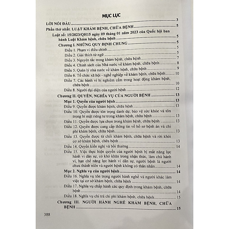 Luật Khám Bệnh, Chữa Bệnh Và Các Văn Bản Hướng Dẫn Thi Hành - Ảnh 4