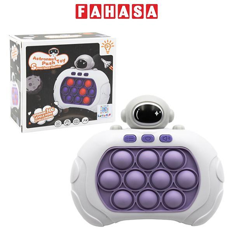 Mua tại Tiki: Máy Chơi Game Pop It Astronaut - Tím Chính hãng Giá tốt