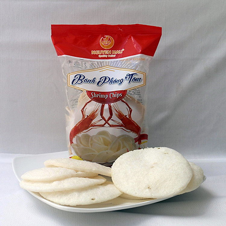 Bánh phồng tôm Nguyên Hậu gói 180g (Gói)