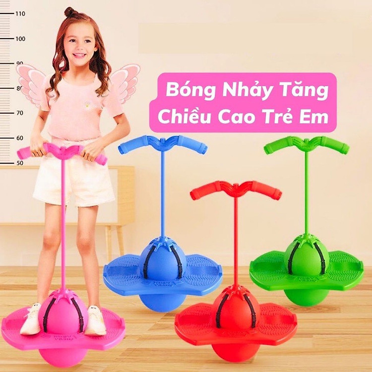 Bóng Nhảy Cao Cấp Tăng Chiều Cao - Hồng Chính hãng Giá rẻ - Hình ảnh 5