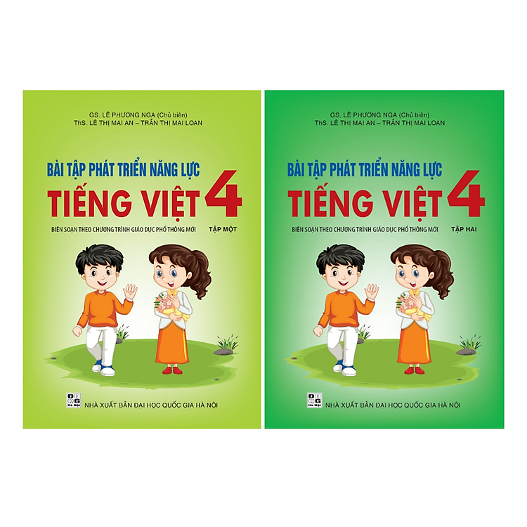 Bài Tập Tiếng Việt Phát Triển Năng Lực 4 – Tập 1 + 2 (Kết Nối)