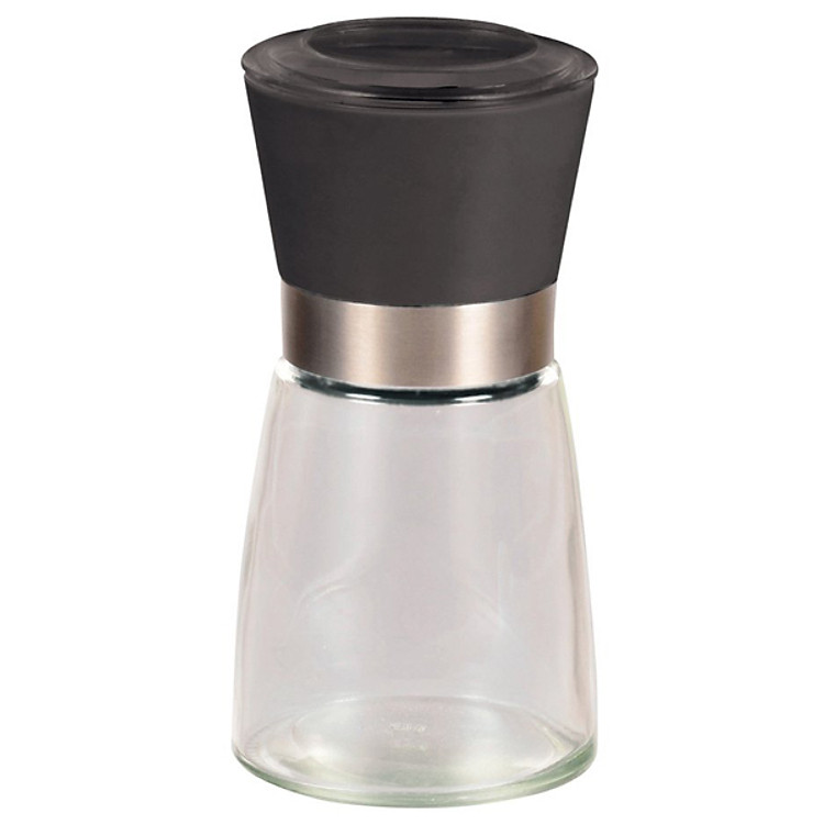 Dụng cụ xay tiêu lưỡi sứ nắp đen nội địa Nhật Bản