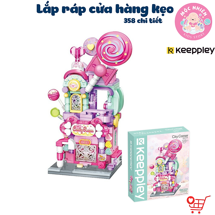 Mua tại Tiki: Mua Đồ chơi lắp ráp Keeppley cửa hàng kẹo Chính hãng Ưu đãi