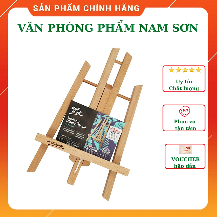 Giá Vẽ Gỗ Để Bàn Mont Marte - Small - Ảnh 2