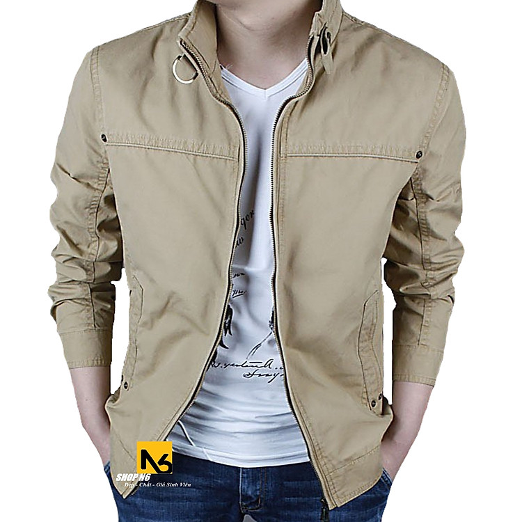 Áo Khoác Big Size Áo Khoác Kaki Nam Chống Nắng Chống Gió Chống Lạnh Chống Nóng Có Cổ Cao Dày 2 Lớp Thời Trang Nam Tính Hàn Quốc Cao Cấp ShopN6 - QK51