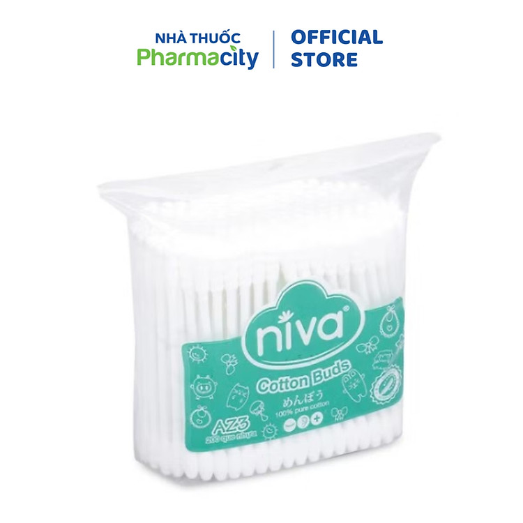 Tăm bông NIVA AZ3 (Gói 200 que)