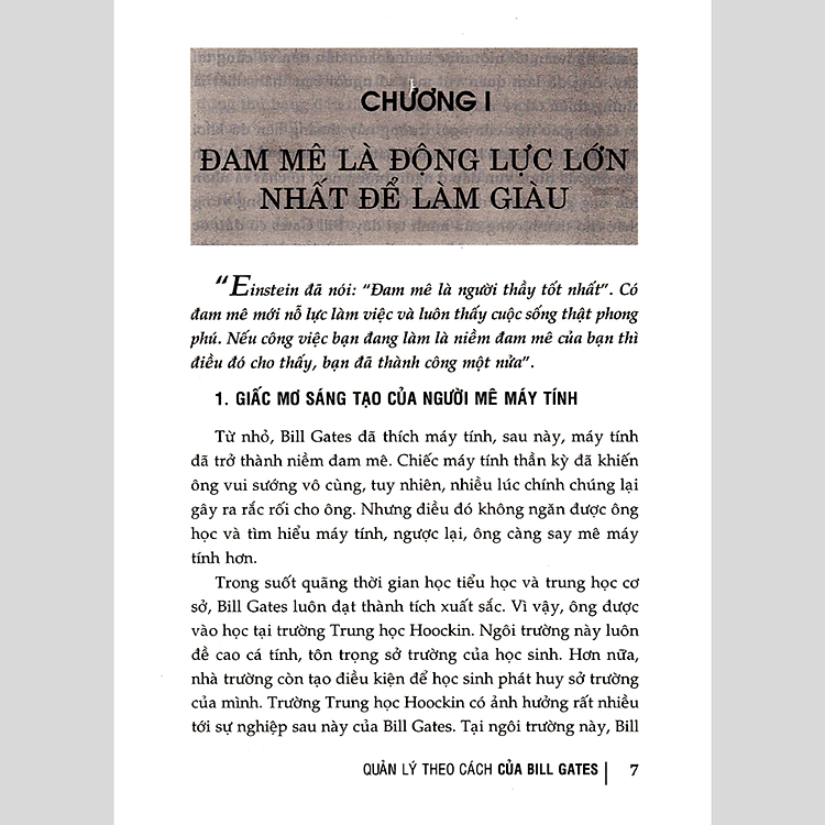 Chiêu Bài Quản Lý Vàng Bill Gates - Ảnh 2
