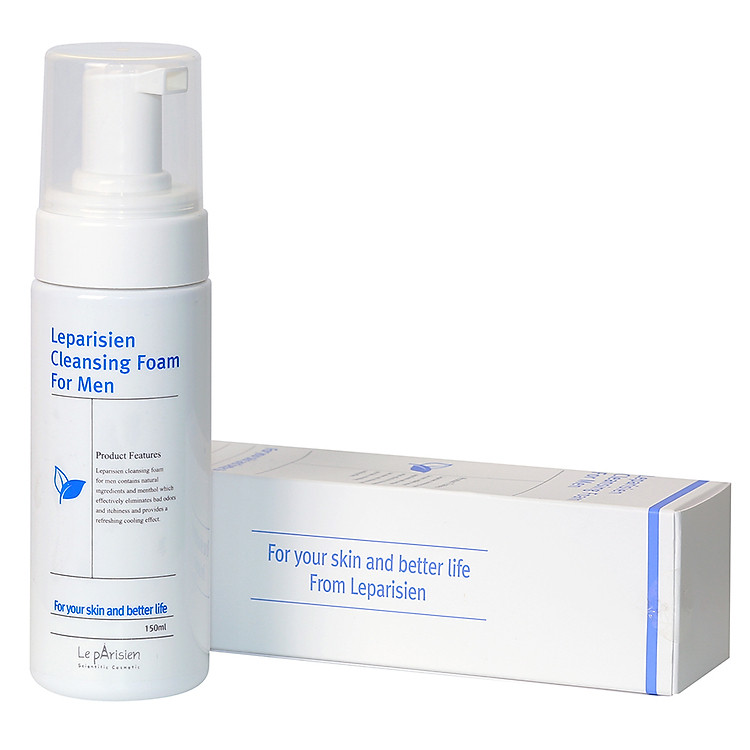 Vệ sinh, khử mùi vùng kín nam giới cao cấp dạng bọt Le Parisien Hàn Quốc 150ml