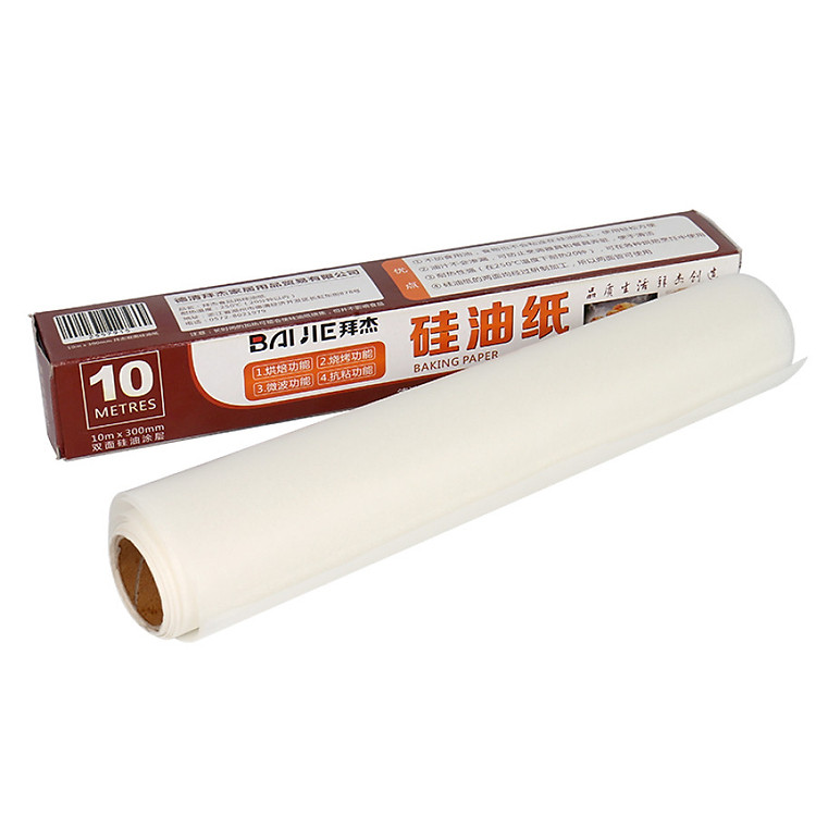 Giấy Nến Nướng Thức Ăn Baijie 10m