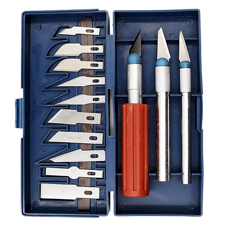 Bộ Dụng Cụ Khắc Trổ 13 trong 1 - Màu Ngẫu Nhiên