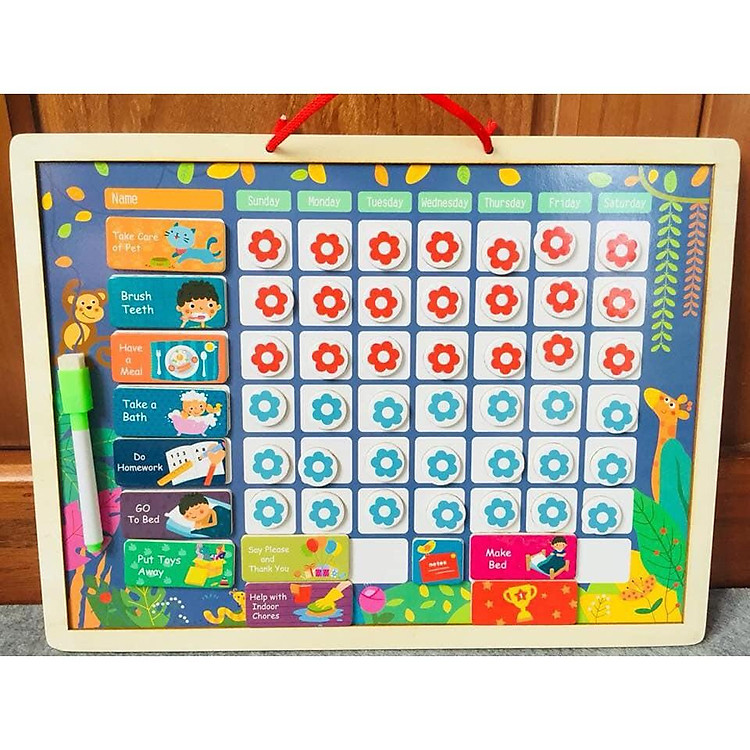 BẢNG DÁN STICK KHEN THƯỞNG CHO BÉ ( Có nam châm)