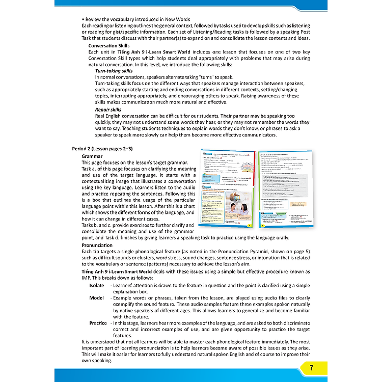 Tiếng Anh 9 i-Learn Smart World - Teacher's book - Ảnh 7