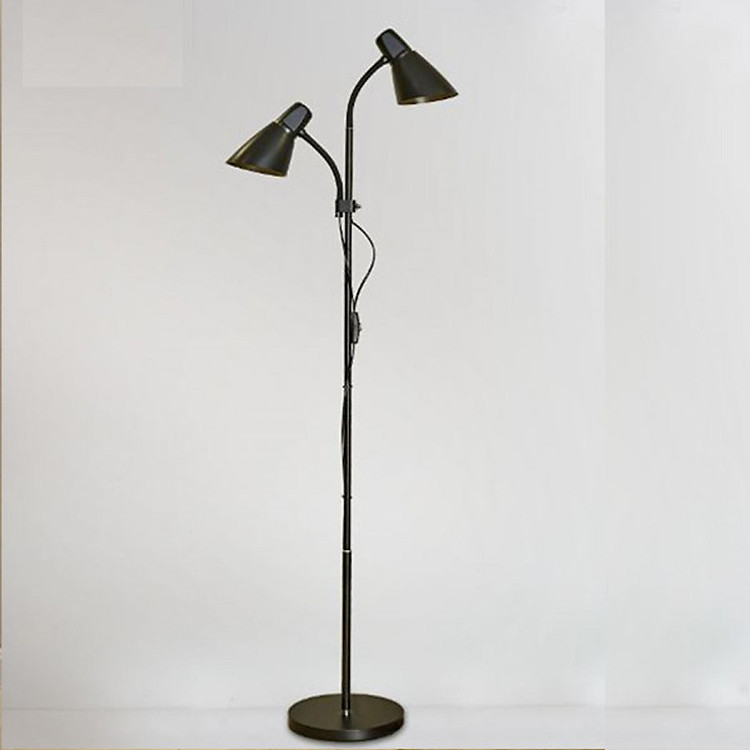 Đèn cây đứng 2 nhánh kiểu mới FULL BOX - Kèm bóng 2 LED cao cấp