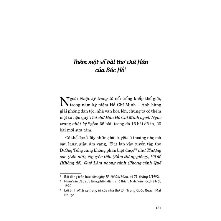 Di Sản Hồ Chí Minh - Bác Hồ Với Văn Hóa Phương Đông - Ảnh 3