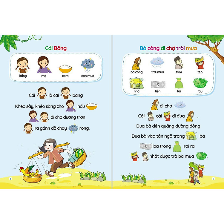 Bộ Tủ Sách Tiềm Thức Cho Bé 0-6 Tuổi: Thơ, Truyện, Đồng Dao Cho Bé Tập Nói, Tập Đọc - Ảnh 7