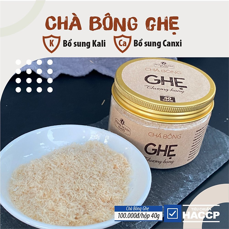 Chà bông ghẹ thượng hạng 40gr Uy tín Tiết kiệm - Hình ảnh 4
