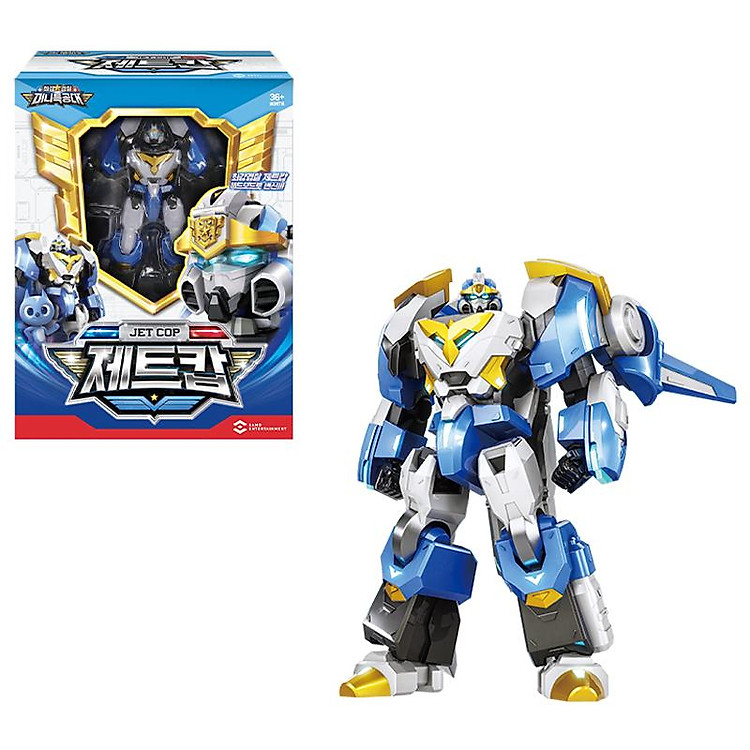 Đồ Chơi Robot Siêu Cảnh Sát Jet Cop Chính hãng Giá tốt - Hình ảnh 3