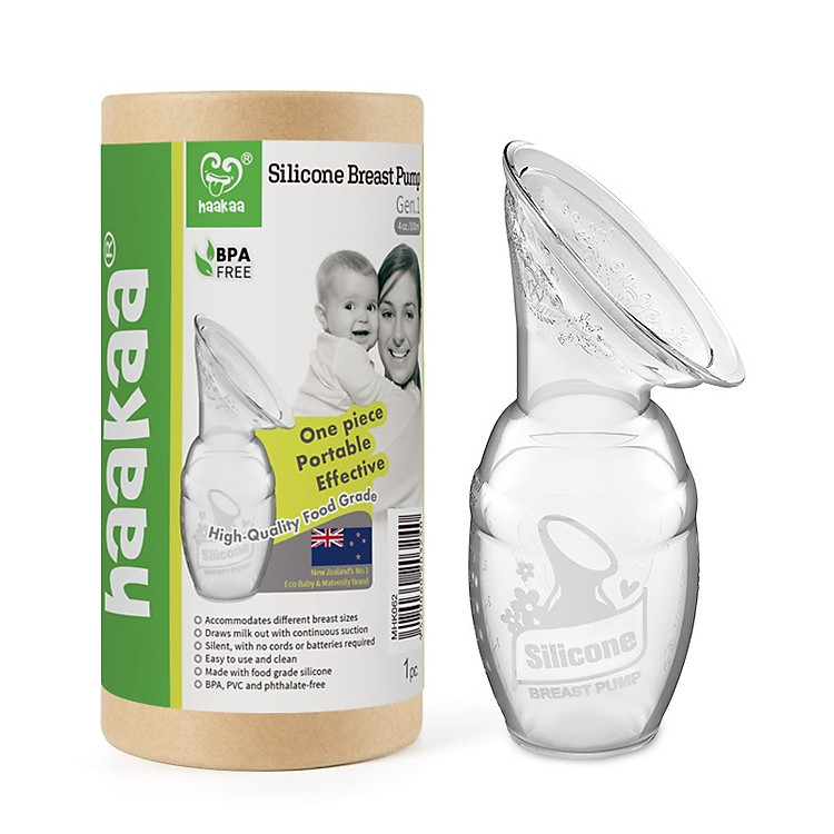 Combo Cốc hứng sữa Gen.1 và Nắp Haakaa Chính hãng Tiết kiệm - Hình ảnh 3