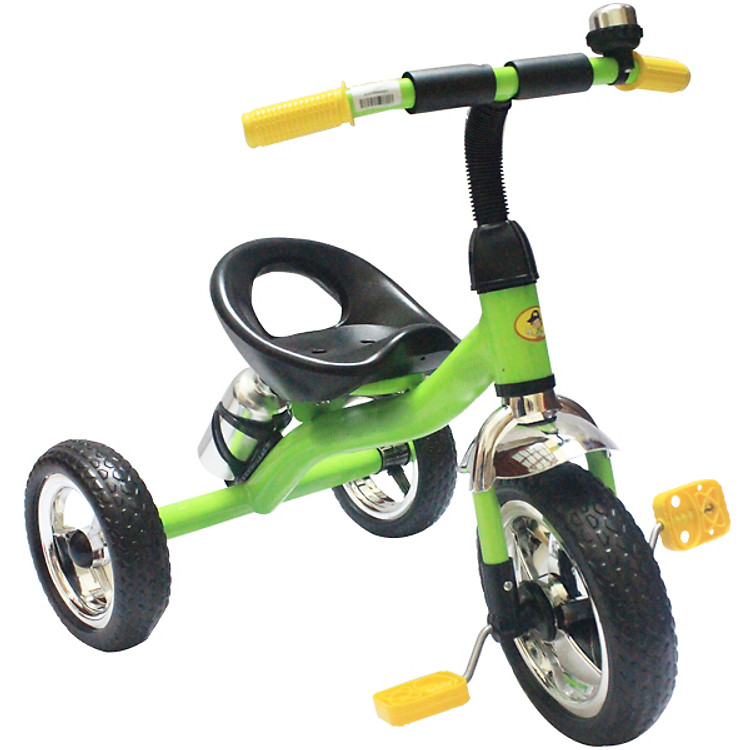 Xe Đạp Trẻ Em 3 Bánh Có Bình Nước +Giỏ Tiện Lợi An Toàn Loại 1