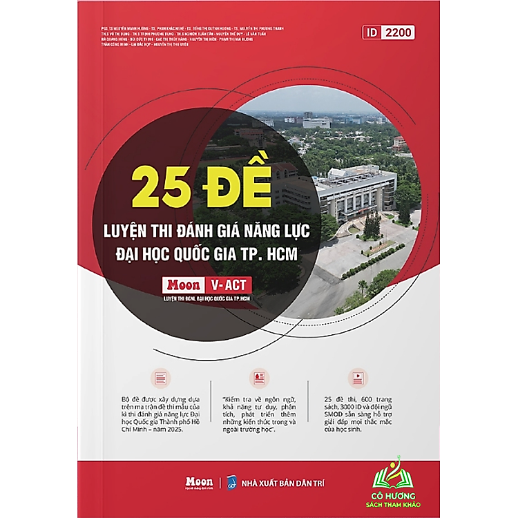 25 Đề Ôn Thi Đánh Giá Năng Lực 2025, ĐHQG TP.HCM