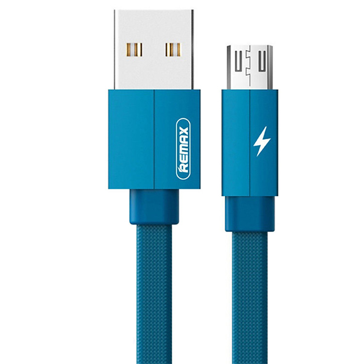 Cáp Micro Remax Kerolla sạc nhanh ( Xanh ) - Hàng Chính Hãng