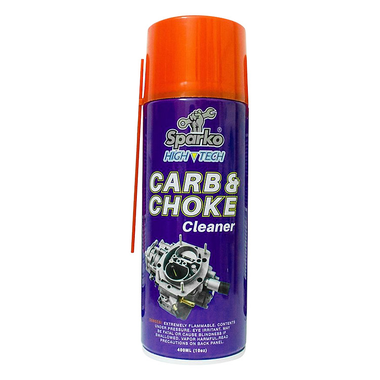 Bình Xịt Vệ Sinh Bình Xăng Con Sparko Carb & Choke Cleaner (400ml)
