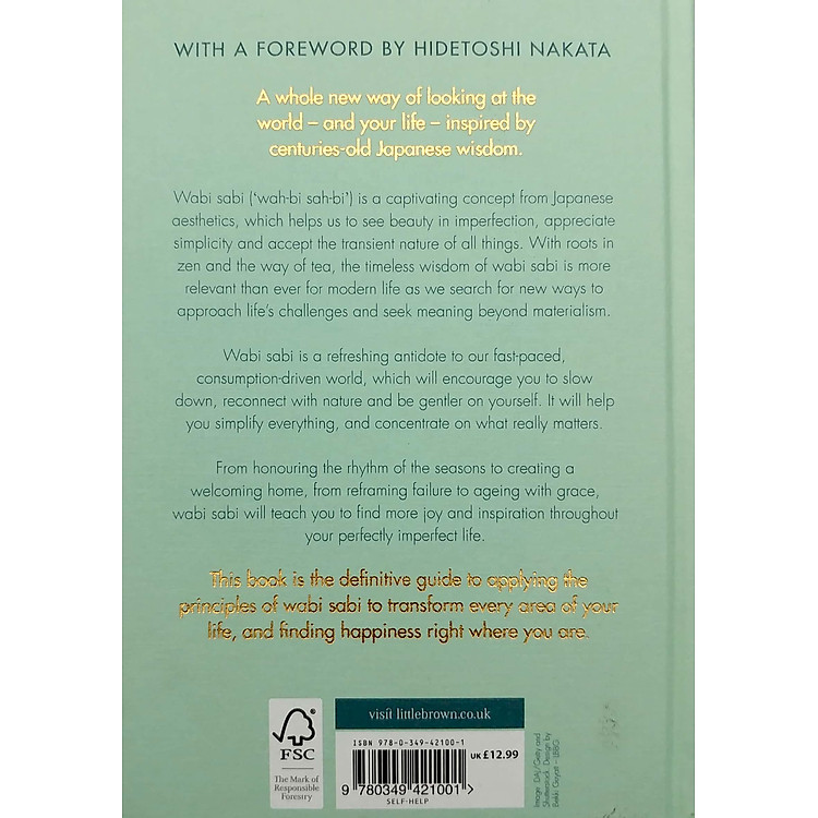 Wabi Sabi: Japanese Wisdom For A Perfectly Imperfect Life - Ảnh 3