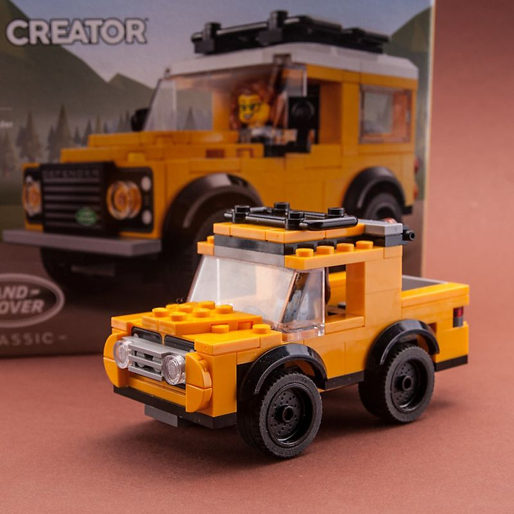 LEGO CREATOR 40650 - Xe Cổ Điển Land Rover Chính hãng Ưu đãi - Hình ảnh 3
