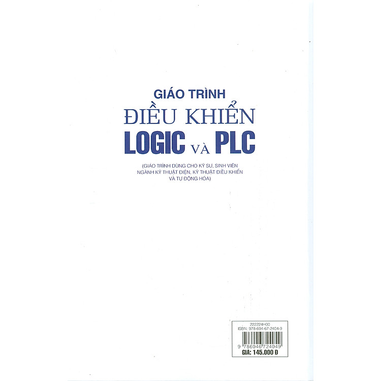 Giáo Trình Điều Khiển LOGIC VÀ PLC (Tái bản 2024) - Ảnh 2