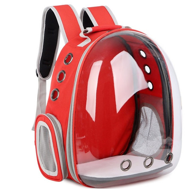 Balo Phi Hành Gia Trong Suốt Cho Thú Cưng - Balo đựng Chó Mèo (Màu Tự Chọn)