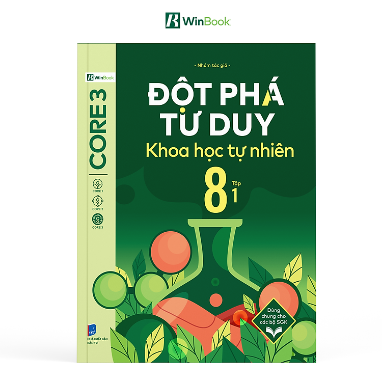 Sách – Đột phá tư duy Khoa học tự nhiên 8 – Dùng chung cho các bộ SGK – Chương trình mới