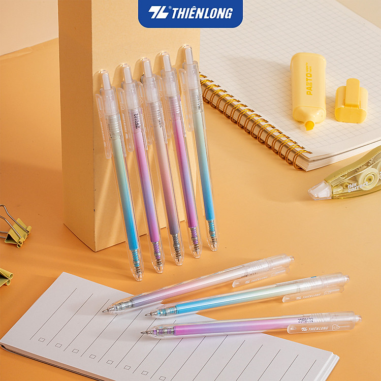 Bộ Bút gel Minimalist Thiên Long Gel-072 (10 chiếc) - Ảnh 3