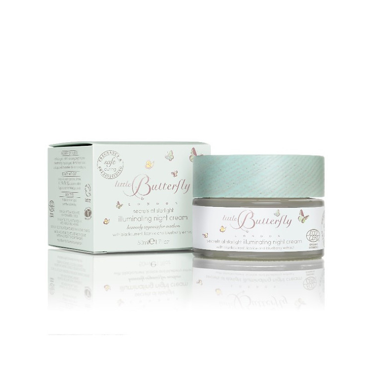 KEM DƯỠNG ĐÊM LITTLE BUTTERFLY LONDON SECRETS AT STARLIGHT ILLUMINATING NIGHT CREAM 50ML