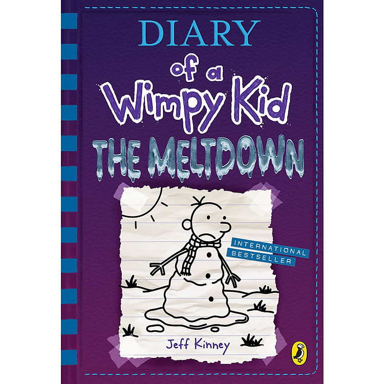 Truyện thiếu nhi tiếng Anh - Diary of a Wimpy Kid 13: The Meltdown (Hardcover)