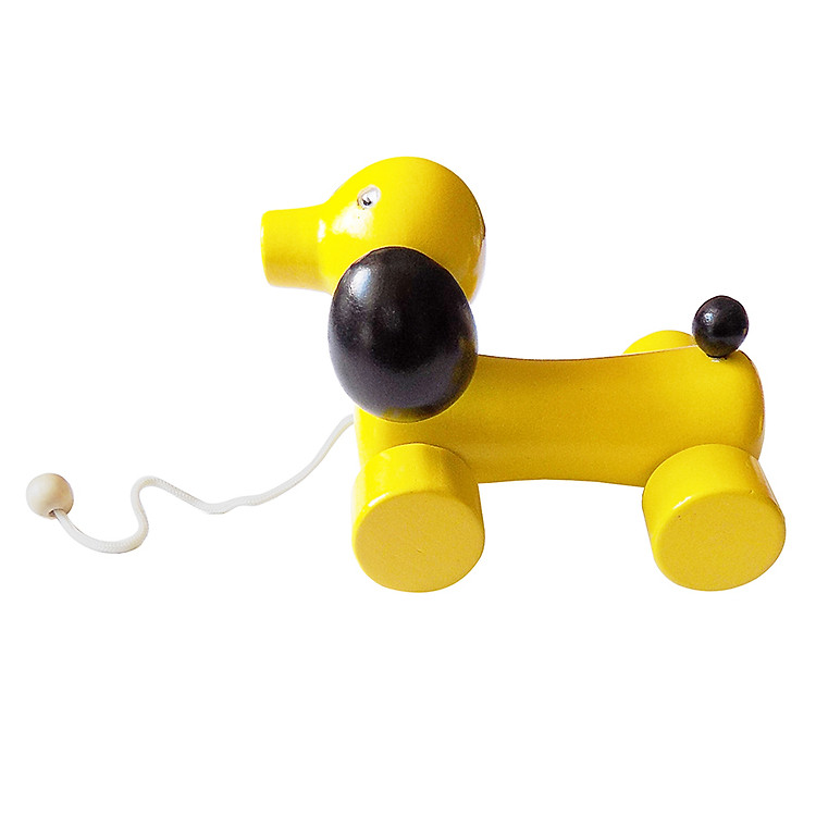 Đồ Chơi Gỗ EDUGAMES Con Chó Gỗ GA561- Màu Ngẫu Nhiên