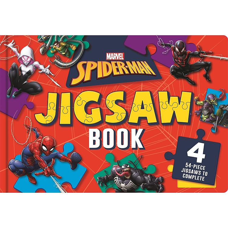 Marvel Spider-Man: Jigsaw Book