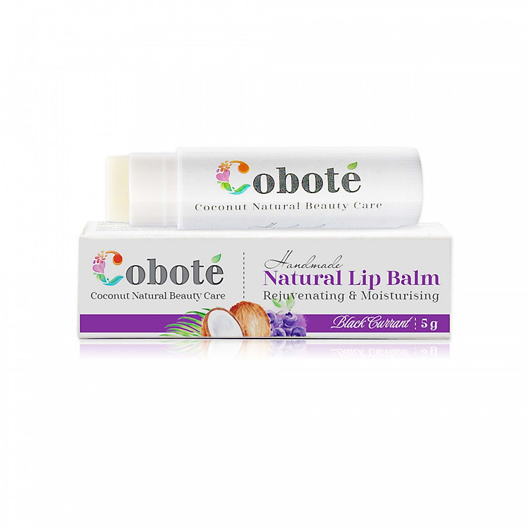 Son dưỡng môi thiên nhiên Coboté - Hương lý chua đen - Handmade - Chuẩn thực phẩm an toàn