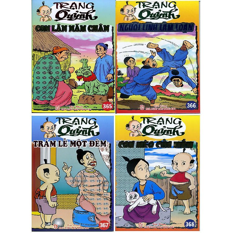 Bộ Truyện Tranh Trạng Quỷnh (Tập 365 - 368)