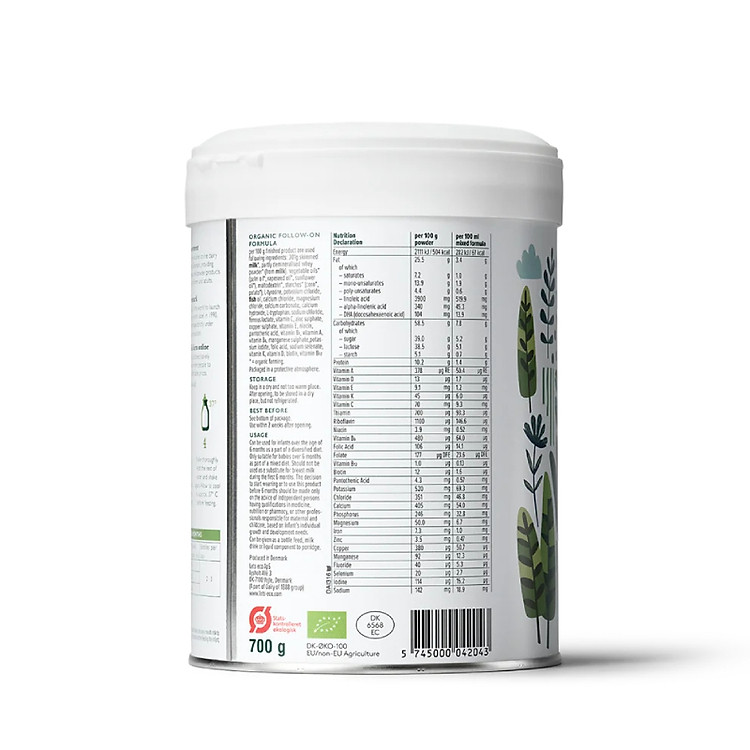 Sữa công thức hữu cơ Let's Eco 2 - Hình ảnh 3