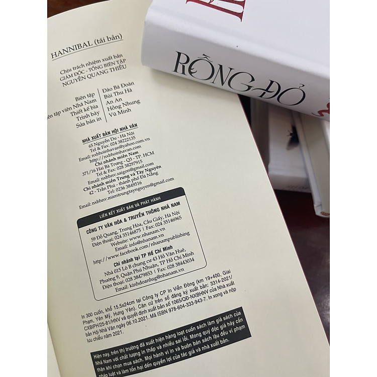 HANNIBAL series – Thomas Harris - Ảnh 3