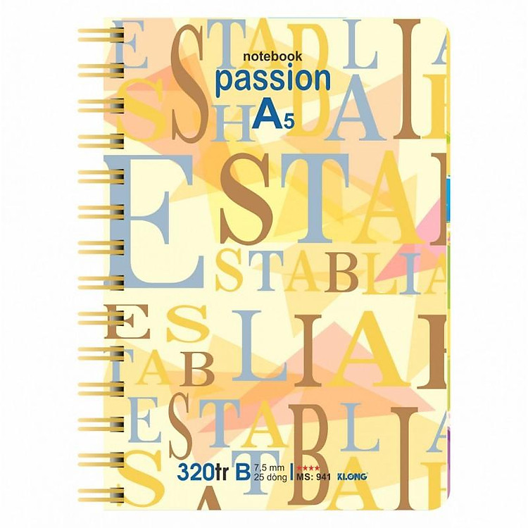 Sổ Kẻ Ngang Lò Xo A5 (320 trang) - Ảnh 4