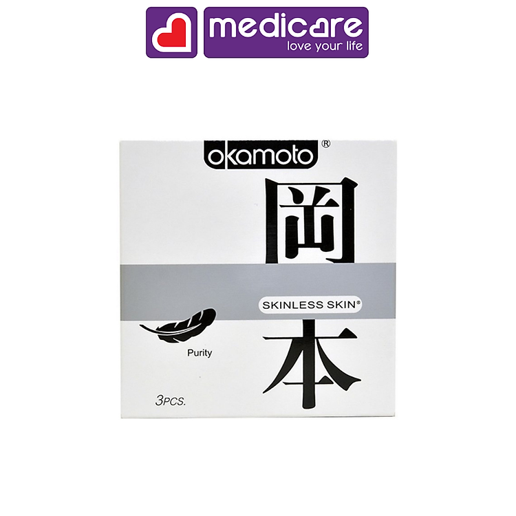 Bao cao su OKAMOTO hộp 3 cái