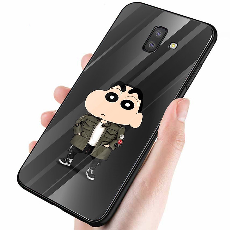 Ốp kính cường lực cho điện thoại Samsung Galaxy J6 PRIME - Shin ngầu MS ACUTU002