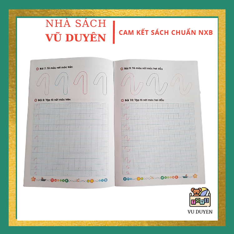 Chuẩn bị cho bé vào lớp 1 (Túi 8 cuốn) - Ảnh 3