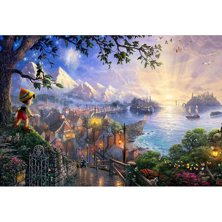 Mua Bộ tranh xếp hình 330 mảnh - Cậu Bé Chính hãng Giá rẻ - Hình ảnh 2